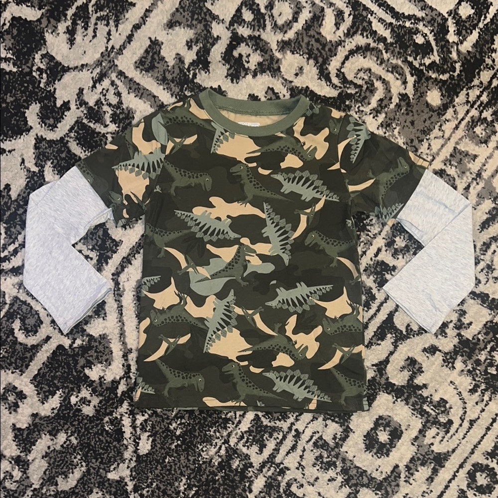 Toddler Boys' Dinosaur Layered Top